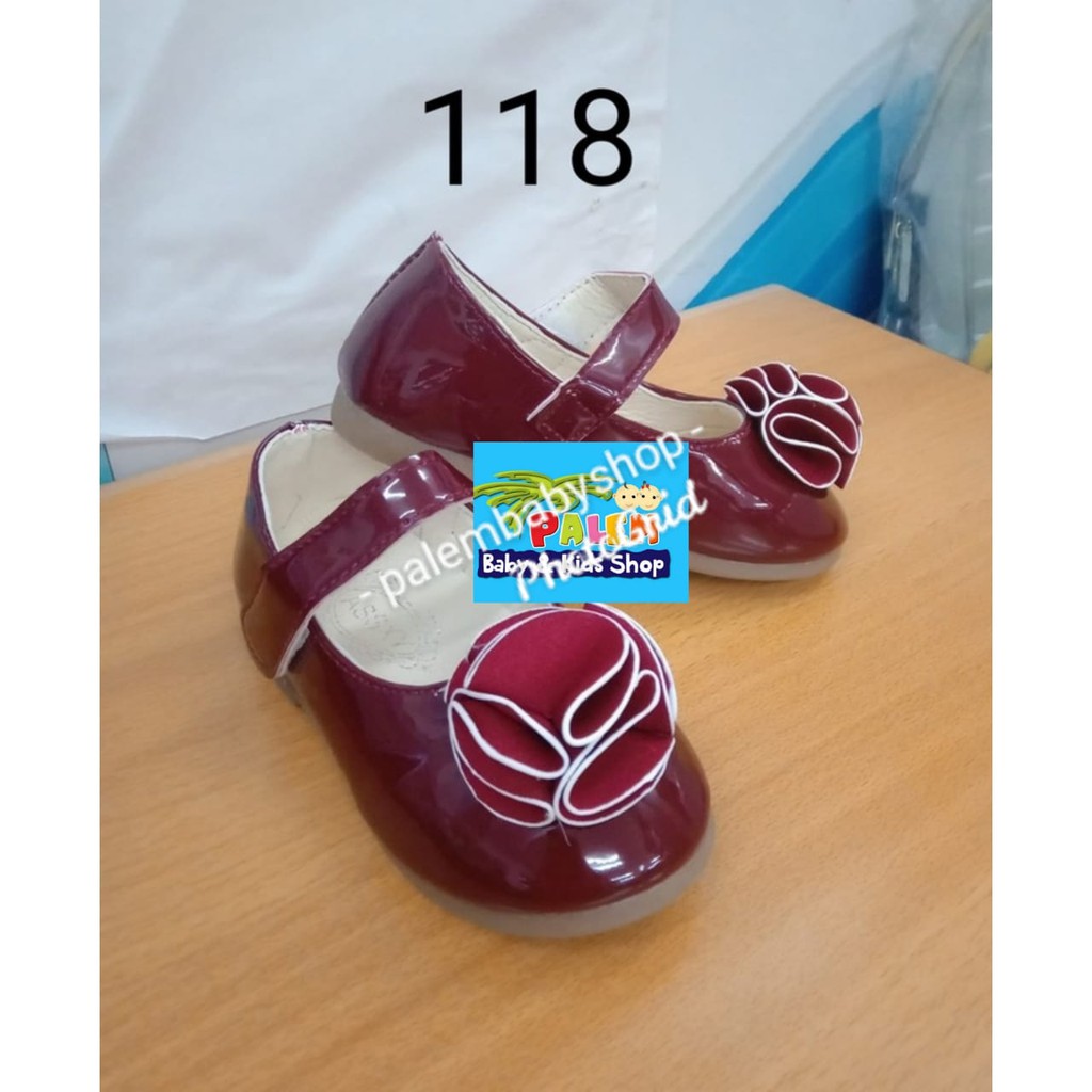 Sepatu Anak Prempuan Casual Flats Tali Ujung Runcing 118