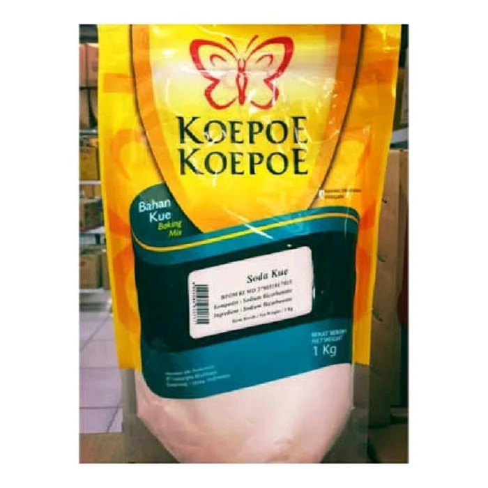 

SODA KUE / BAKING SODA / PENGEMBANG KUE / KOEPOE 1 kg