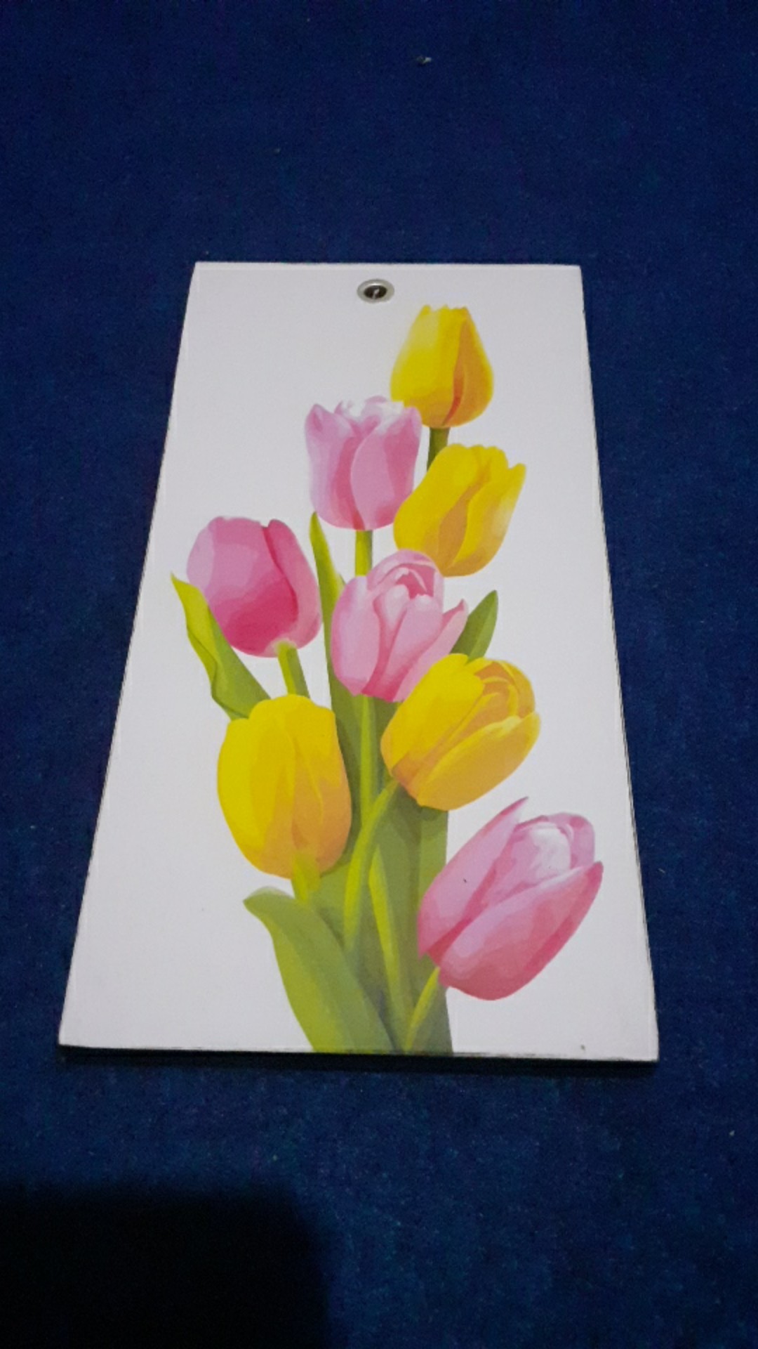 Hiasan Dinding Wall Decor Poster Dekorasi Ruangan Shabby Flowers Bunga Tulip Sdn049