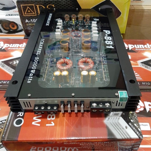 Power monoblock Punch P-881 murah