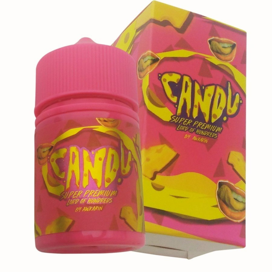 FREEBASE CANDU V4 60ML LIQUID CANDU SUPER PREMIUM CHEESE AUTHENTIC