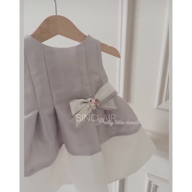 baju kakapo dress baby girl 1 thn lilac lavender ungu
