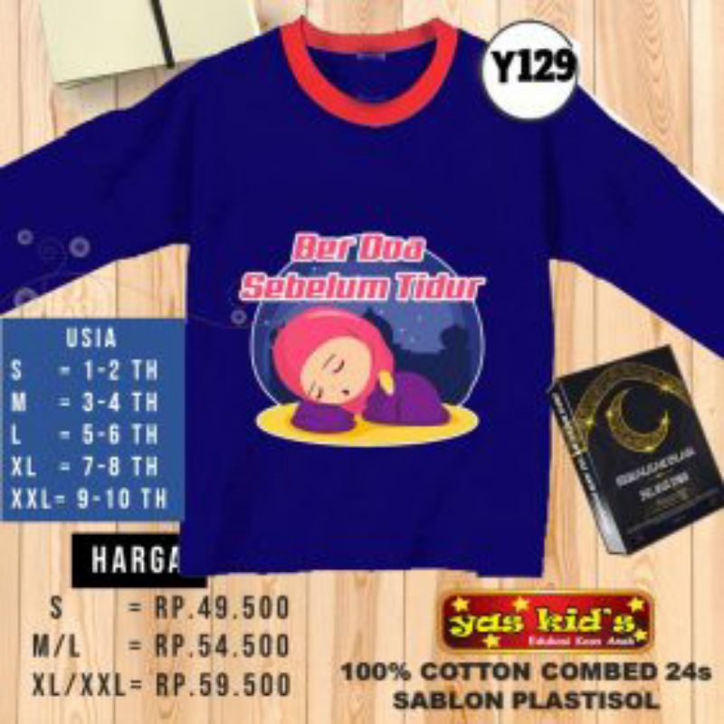 baju berdoa sebelum tidur