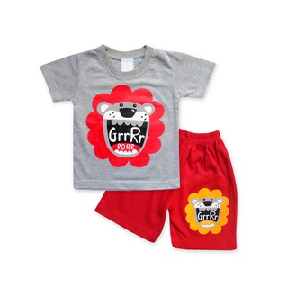 WakaKids Baju Bayi Anak Laki Laki Tangan Pendek Setelan WakaKids Baju Bayi Anak Laki Laki Tangan Pendek Setelan