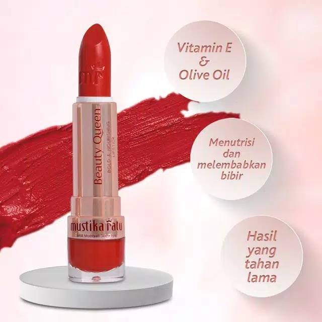 Mustikaratu Beauty Queen Lip Bold 9 Stunning Sepia Shopee Indonesia Lipstik mustika ratu beauty queen