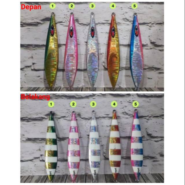 Umpan pancing metal jig valkyrie REXTOP 240gr