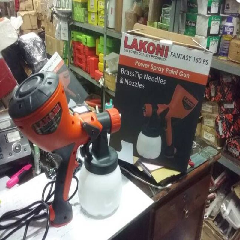 SPRAY GUN ELECTRIC FANTASI LAKONI 150 PS POWER SPRAY PAINT GUN LAKONI