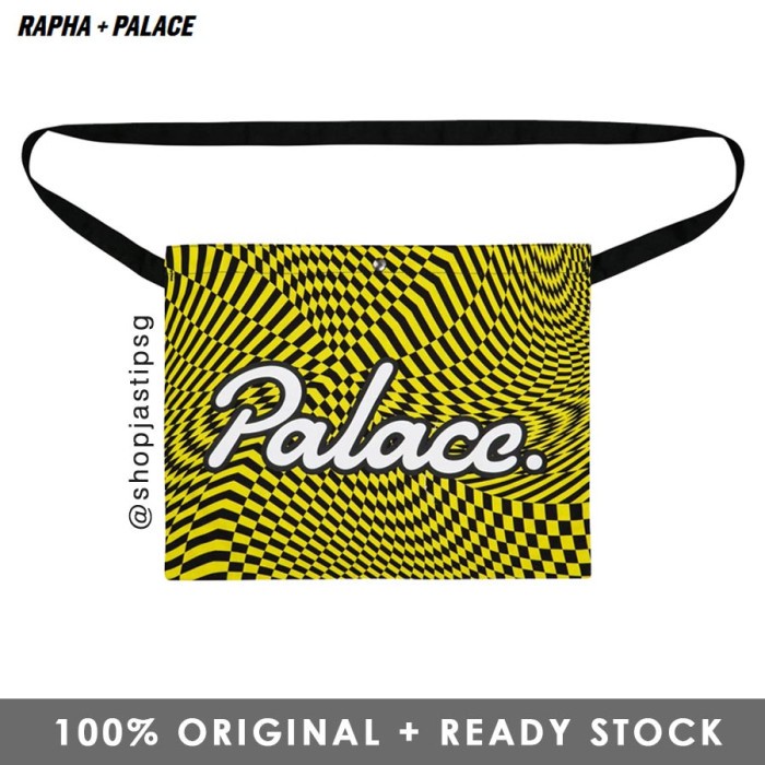 Rapha + Palace Musette Bag Tas Selempang Pria Sepeda Limited Edition