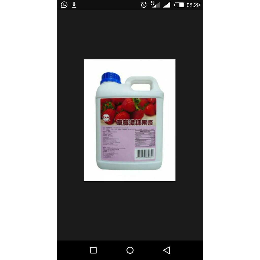 

sirup murni kemasan botol
