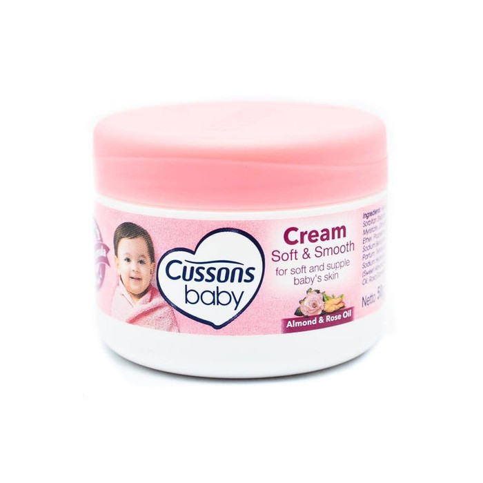 Cussons Baby Soft &amp; Smooth Cream Kulit Ruam Bayi