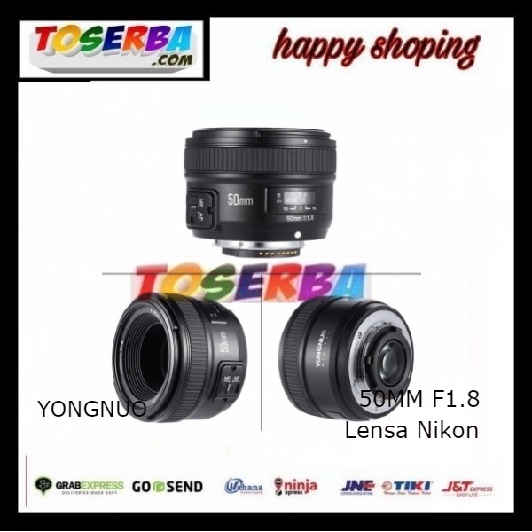 Yongnuo 50Mm F1.8 For Nikon / Lensa Yongnuo 50Mm F1.8 For