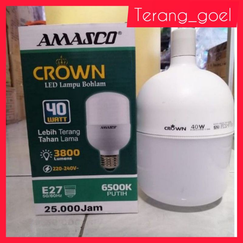 Lampu Led Crown 40 watt Amasco