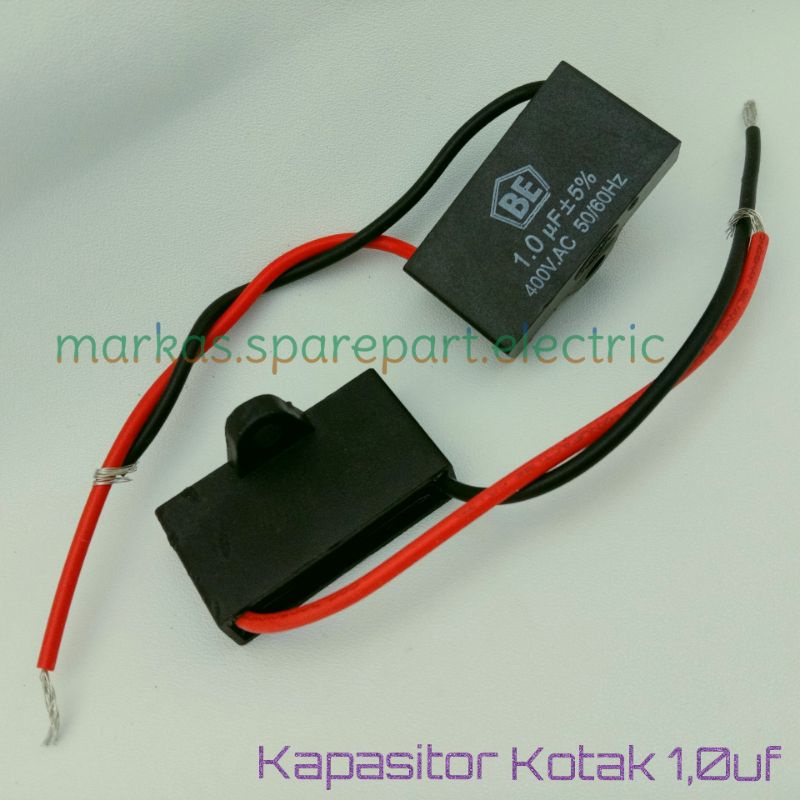 KAPASITOR KOTAK 1,0uf KABEL