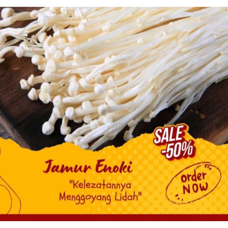 

Jamur Enoki 100gr