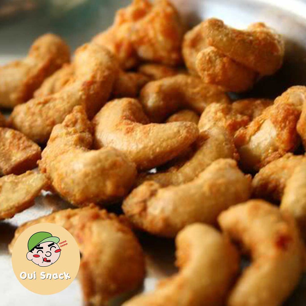 

500Gr Kacang Mede Tepung - Mete Crispy Super | Oui Snack