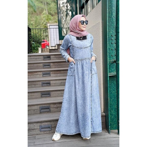 jameela syar’i / GAMIS SOFT JEANS 03 PART 3 BY GYL (READY)