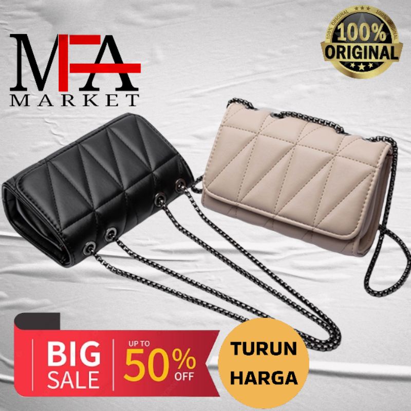 Tas Wanita Original Tas Sling Bag Import Tas Slempang Import - Yasselin Sling Bag