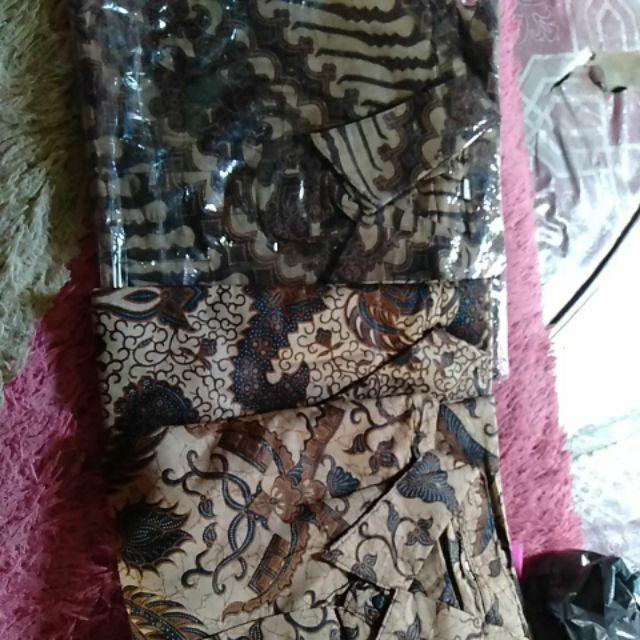 Baju Batik Pria Gus Azmi Syubbanul Muslimin Batik Katun Halus Hadroh Azzahir Hilwa
