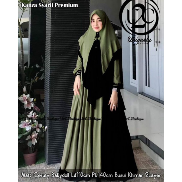 GAMIS TERBARU KANZA SYARII PREMIUM