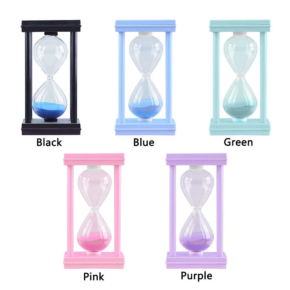 TOP Jam Pasir Timer Warna-Warni Dekorasi Rumah Desktop Sikat Gigi Shower Timer