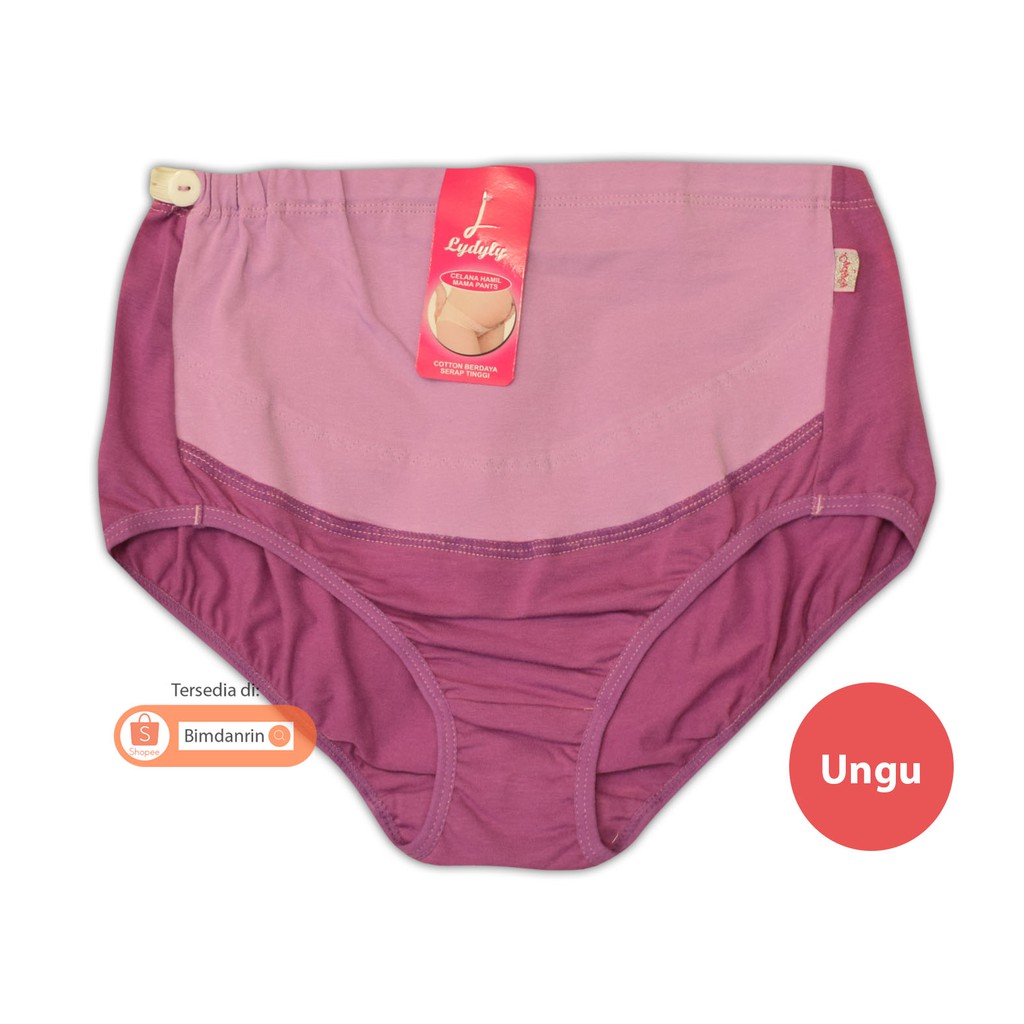 Celana Hamil Penutup Perut Maternity Briefs Jumbo ada Kancing pengatur Produk Original