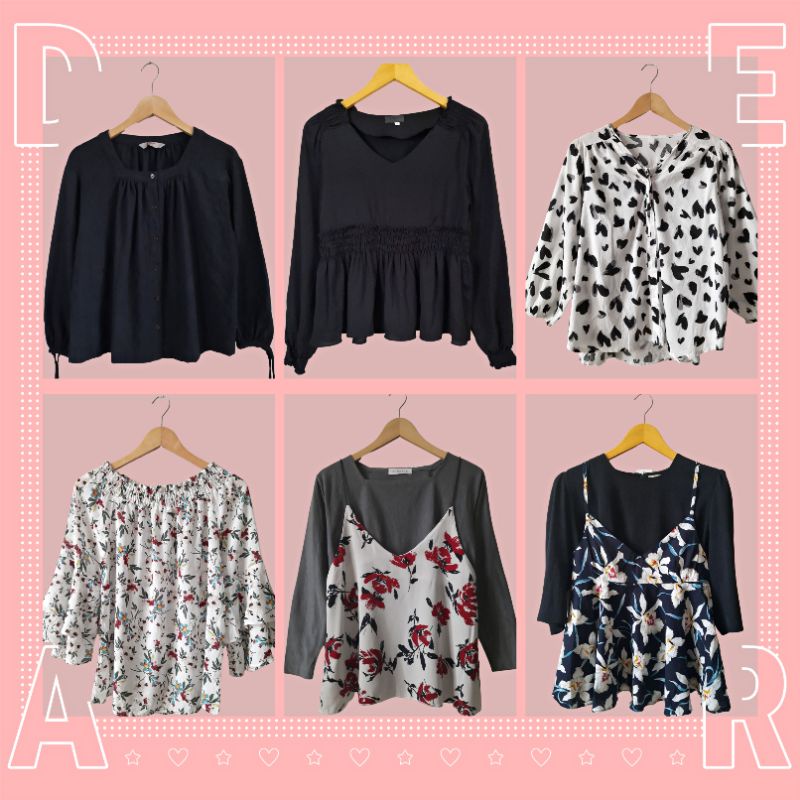 B Korean style premium// blouse korean style / kemeja korean style / korean style murah / blouse gar