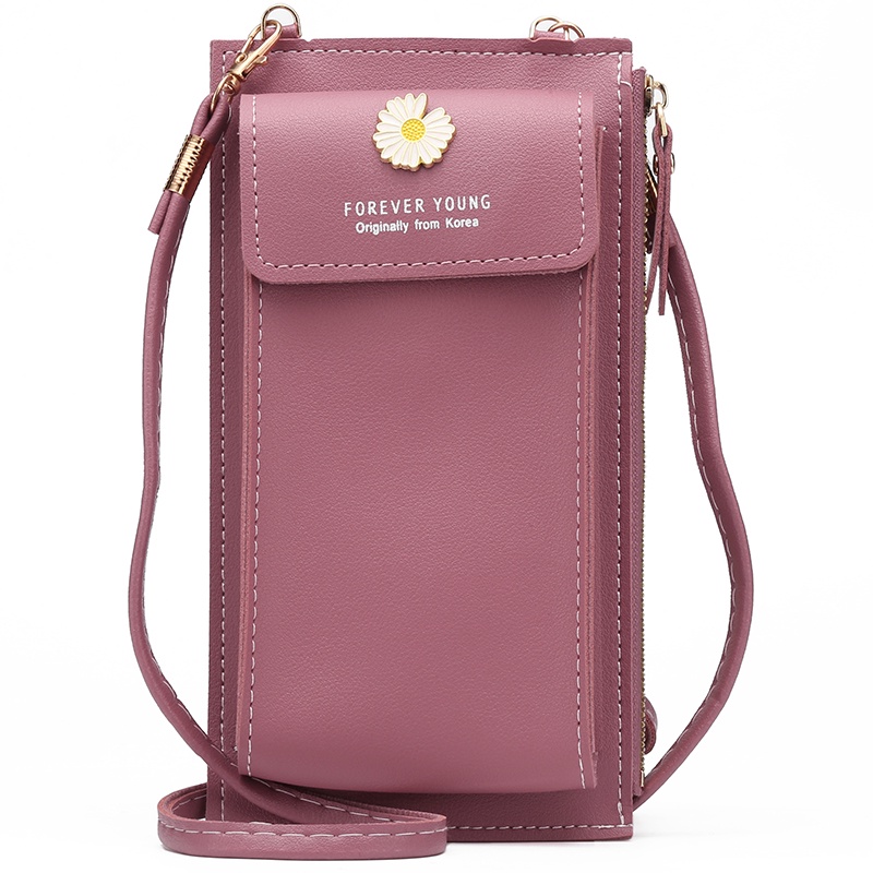 Tas Selempang Wanita Mini Dompet Pocket Tempat Hp Tas Korea Tas Bahu Cewek Sling Bag Women PU Satu7an T282