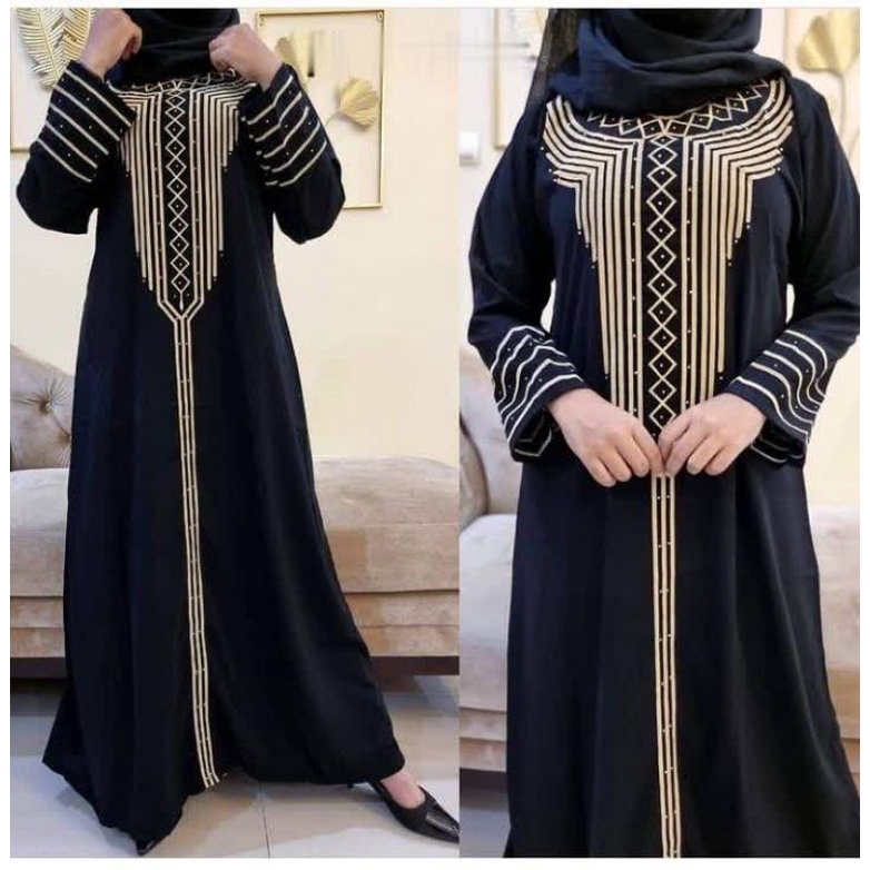 Gallery Exclusive Abaya Hitam Gamis Abaya Maroko