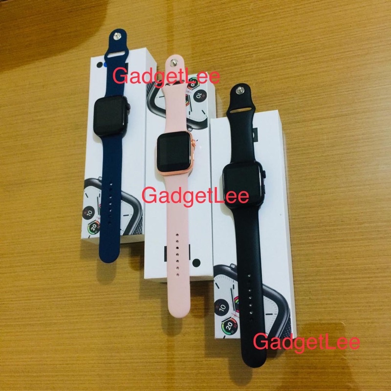 GadgetLee Jam Tangan SmartWatch 6 Bluetooth Call Sport Tracker Android IOS Bluetooth