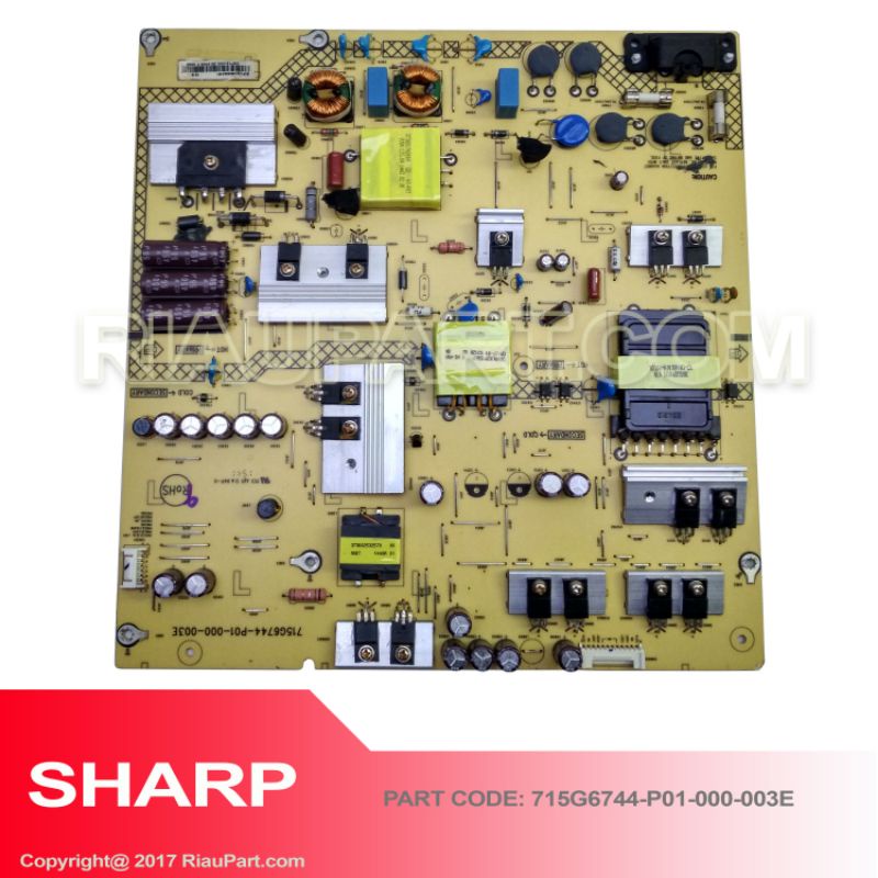 PSU TV LED SHARP 50LE860M