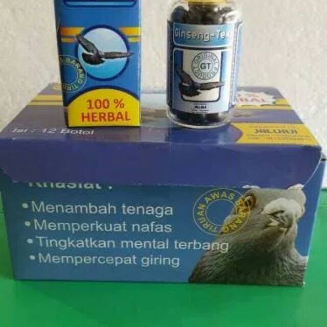 

GINSENG TEKI jamu herbal doping merpati pos..tambah tenaga