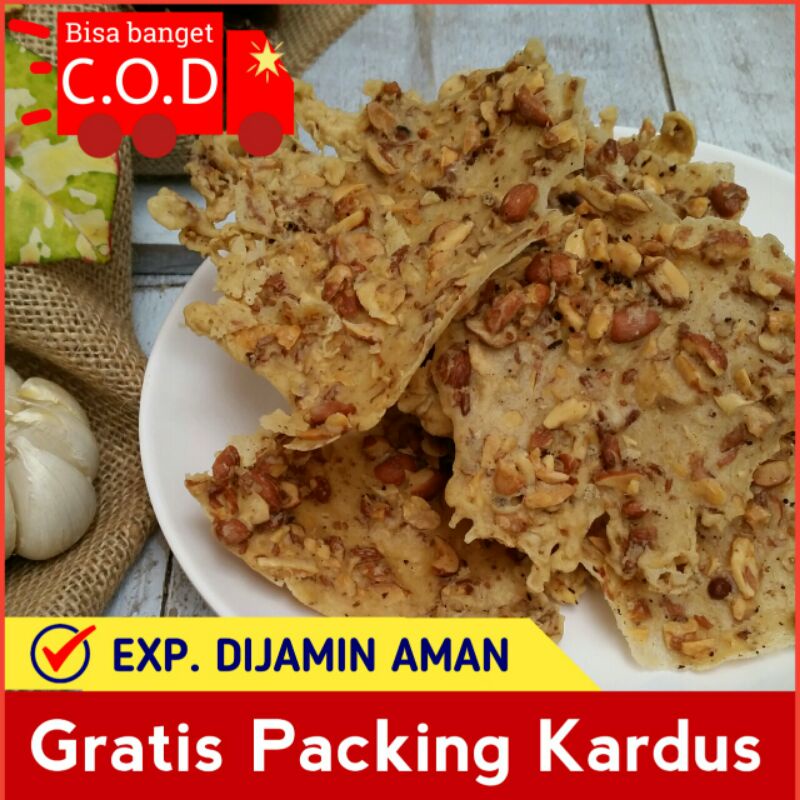 

[CINTAH SNACK] PEYEK KACANG 200 GRAM / REMPEYEK KACANG TANAH / KERIPIK PEYEK KACANG GURIH ASIN RENYAH KRISPI