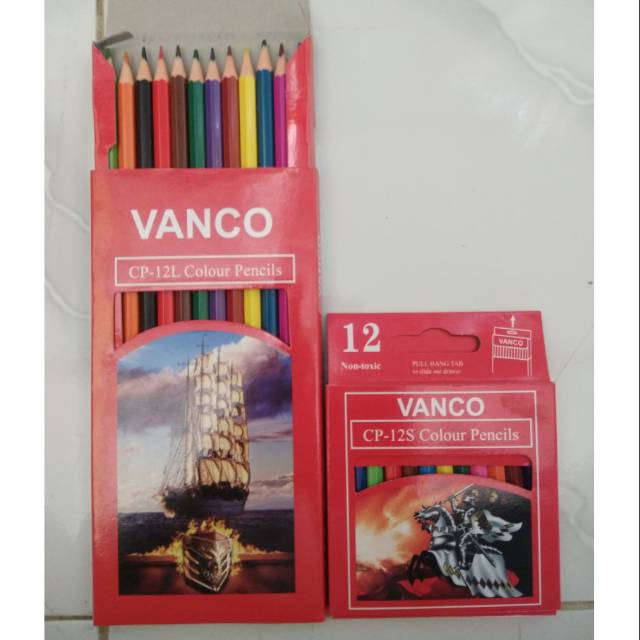 

Pensil Warna Vanco CP 12