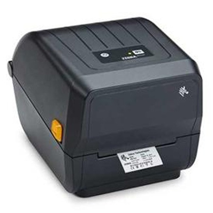 Zebra ZD230 Printer Barcode Transfer Thermal ZD-230 Cetak Sticker A6 Rumah Sakit/Apotek/Expedisi/Gelang Pasien/Tiket Waterpark