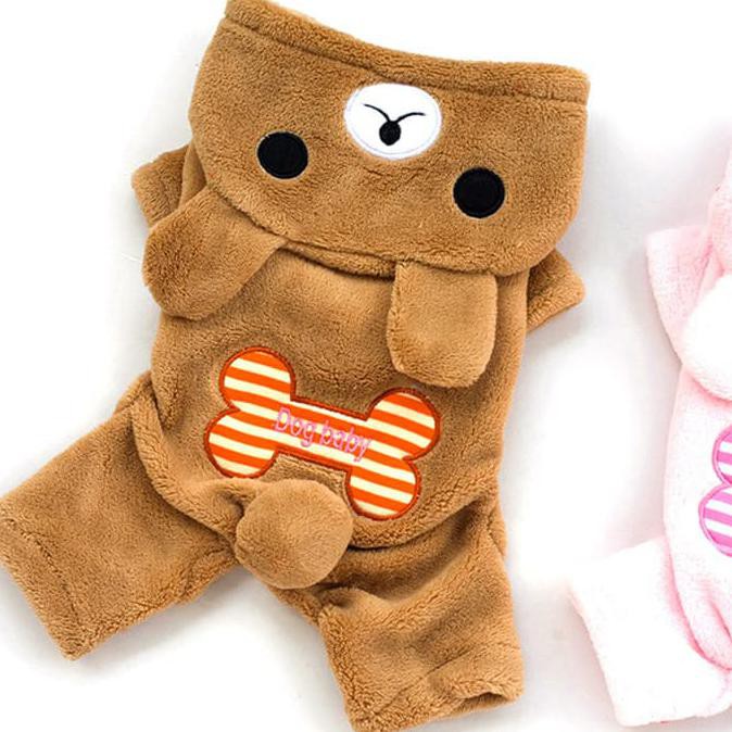 Baju Anjing Model Rilakkuma / Kostum Rilakkuma / Baju Rilakkuma Anjing /Baju hewan