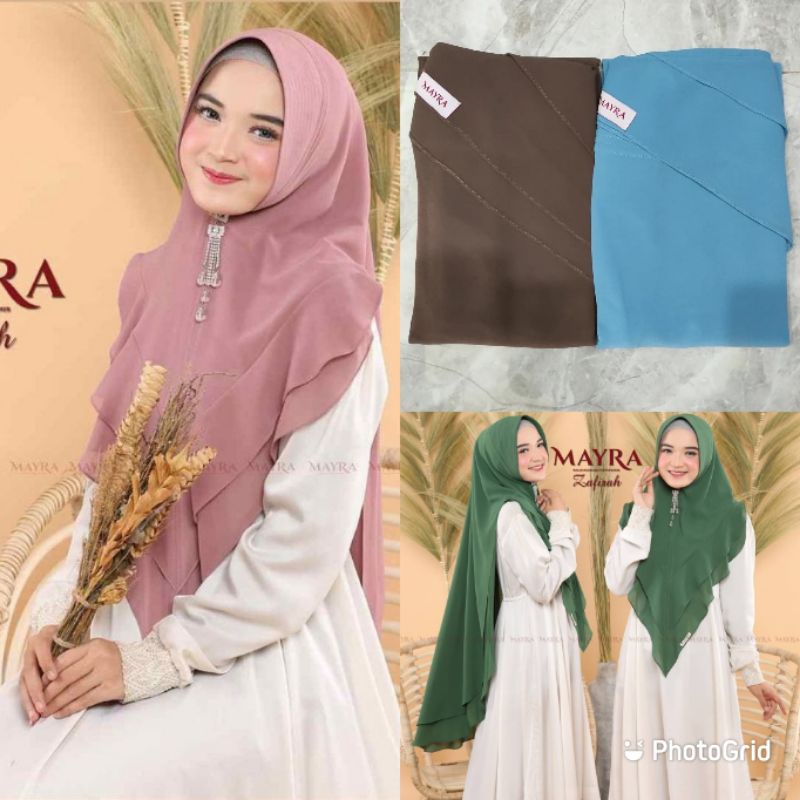 KHIMAR ZAFIRAH ORIGINAL BY MAYRA