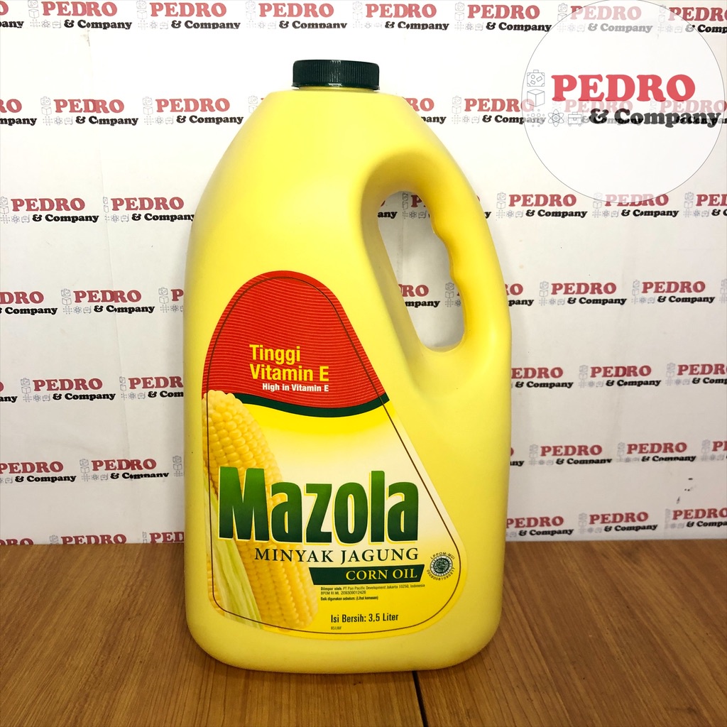 

Mazola - Minyak masak jagung/ corn cooking oil (3,3L)
