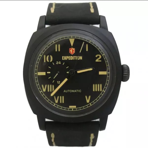 JAM TANGAN PRIA EXPEDITION 6713 E6713 FULL BLACK FREE DOMPET ORIGINAL GARANSI RESMI 1 TAHUN