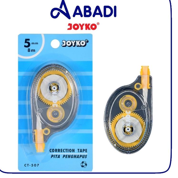 

Special - JOYKO Corection Tape / Tipex Kertas Tip-ex Pita kertas Joyko CT-522 & CT-507 Grosir 1pak 12pcs