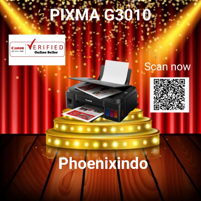 Canon PIXMA G3010 (Print,Scan,Copy,Wifi) G 3010 G-3010