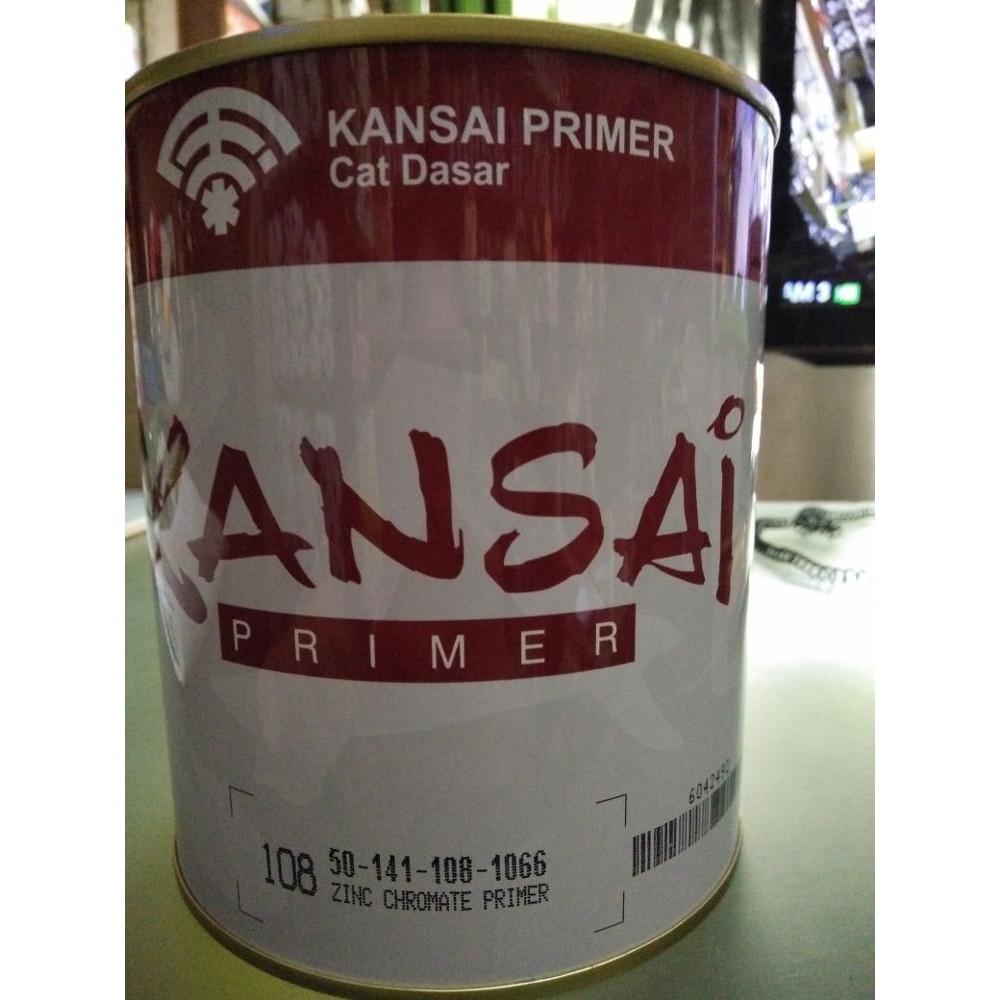 KANSAI ZINC CHROMATE PRIMER 1KG MENI BESI CAT ANTI KARAT 