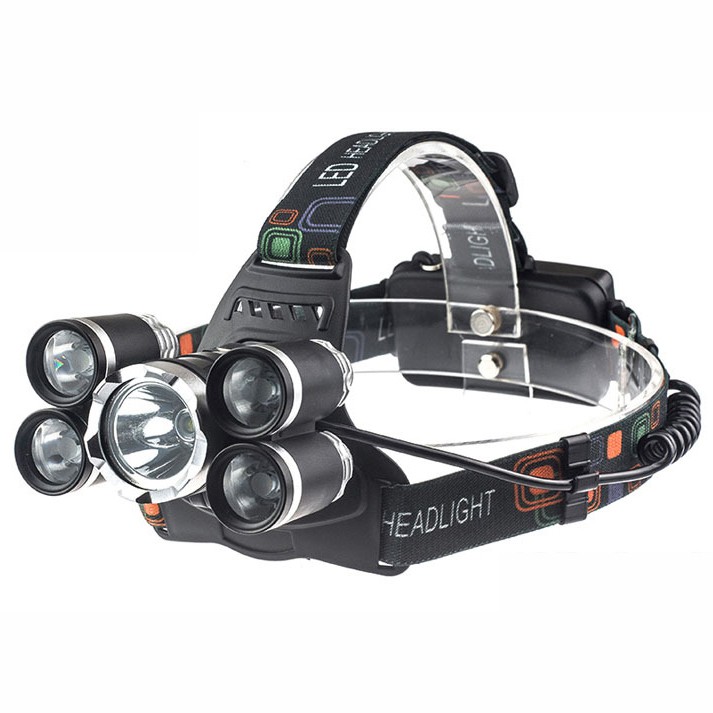 TaffLED Headlamp Cree XM-L 1T6+4XPE 16000 Lumens