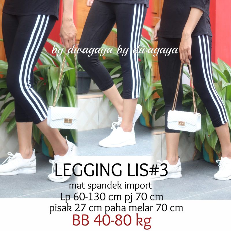 LEGGING 7/8 BAHAN IMPORT TERBARU