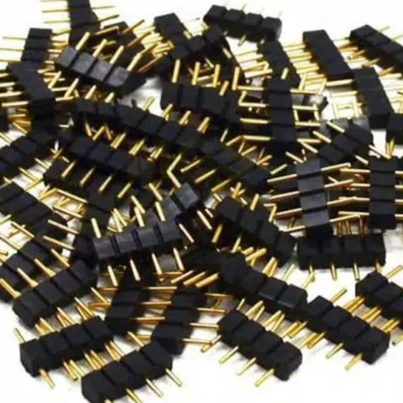 10PCS KONEKTOR LED STRIP RGB 4 PIN