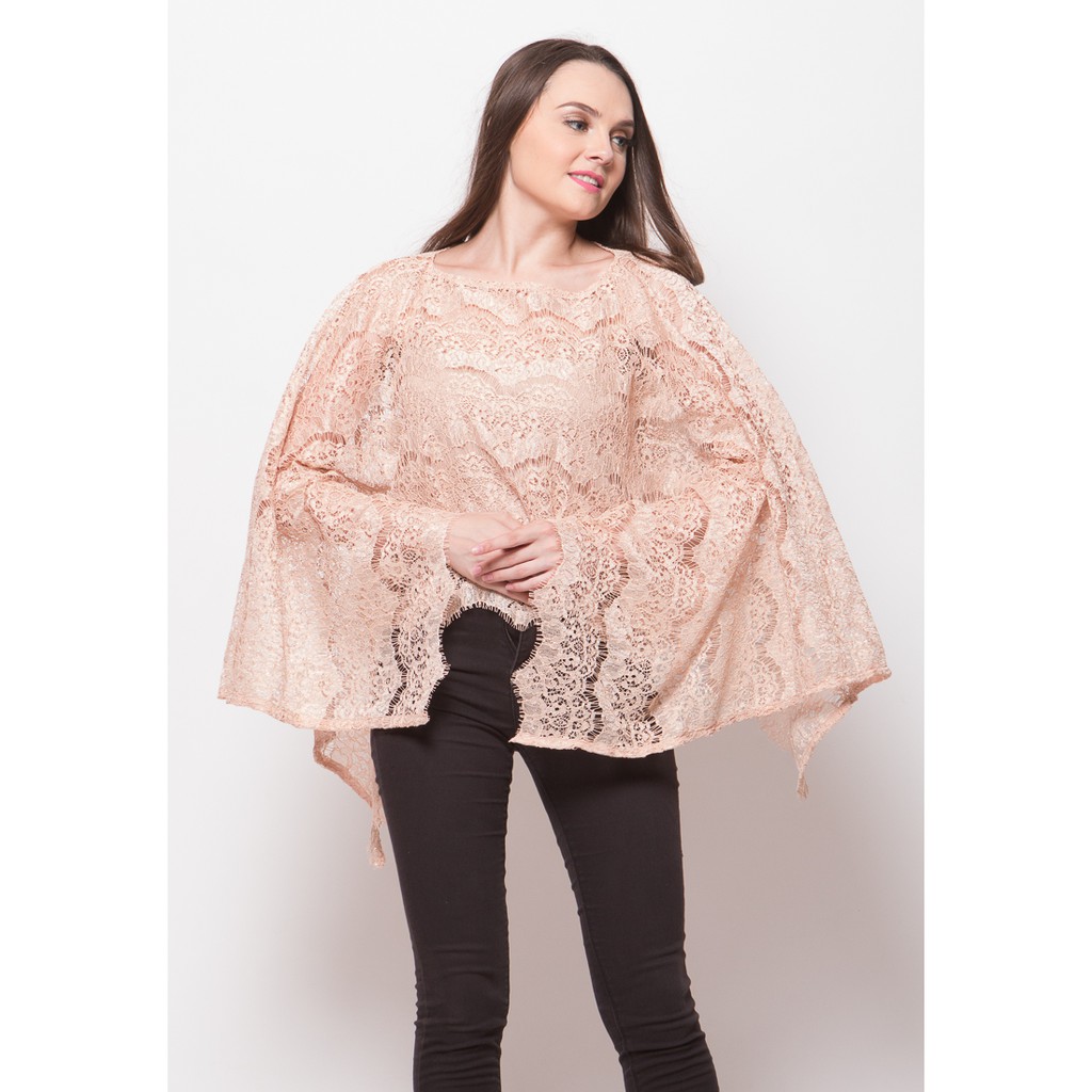 Kd Fashion Atasan Kebaya Bolero Modern Cape Top Panjang Bahan