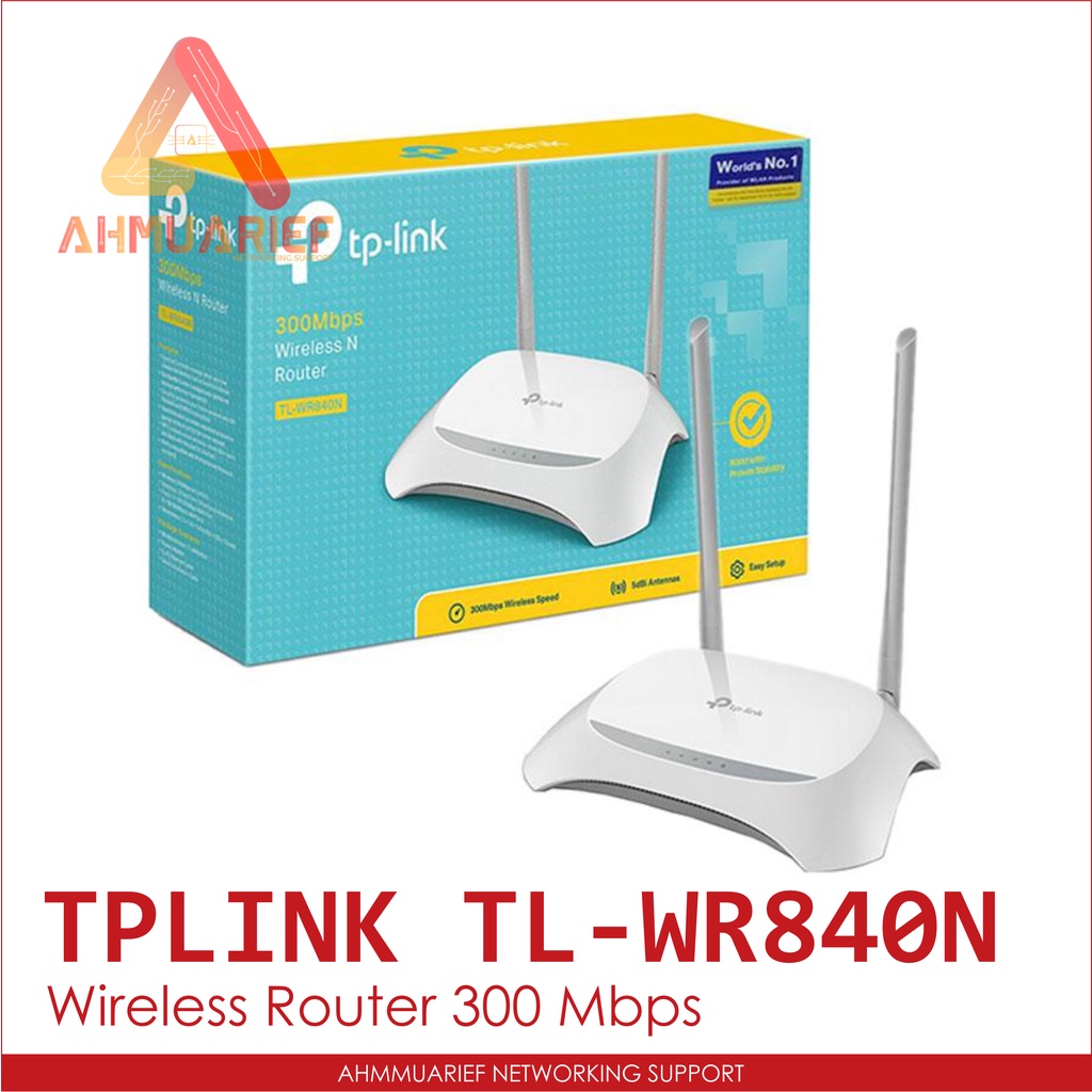 BARU - Router 300Mbps TP LINK TL-WR840N Access Point Wireless WIFI Repeater