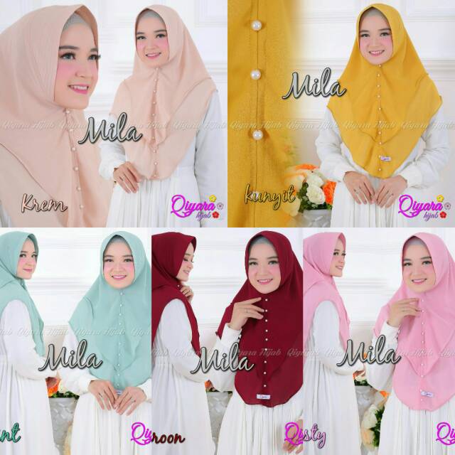 Mila Khimar original Qiyara Hijab