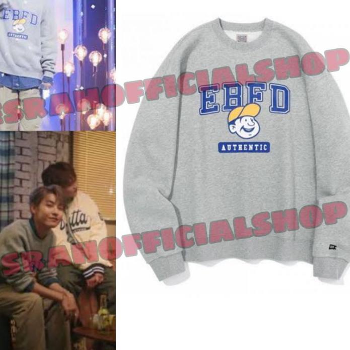 Trend - SWEATER KOREAN nct RENJUN outfit EBFD authentic print !