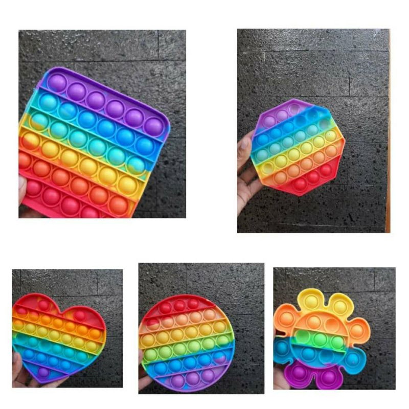 POP IT MAINAN ANAK VIRAL | DIAMETER 11-12 CM-1