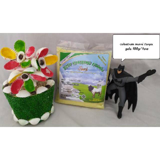 Murni colostrum susu kambing etawa 100g/1ons murni asli tanpa campuran baik untuk herbal alami susu kambing